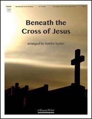 Beneath the Cross of Jesus Handbell sheet music cover Thumbnail